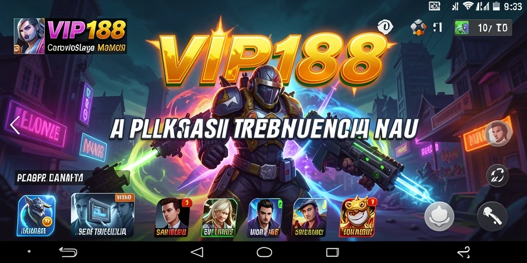 Screenshot VIP188 menampilkan antarmuka aplikasi Utility yang sederhana dan fungsional.