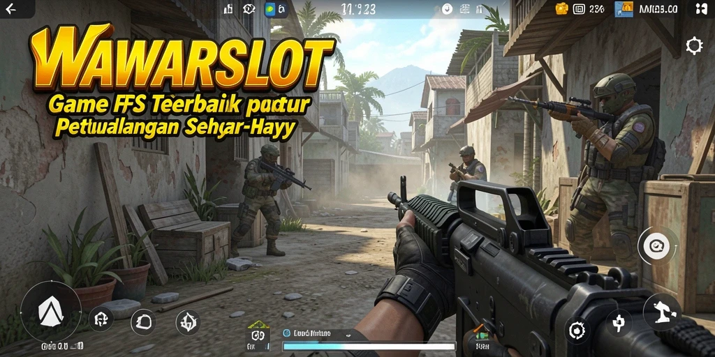 Gameplay seru di WAWARSLOT dengan aksi tembak-menembak mendebarkan.