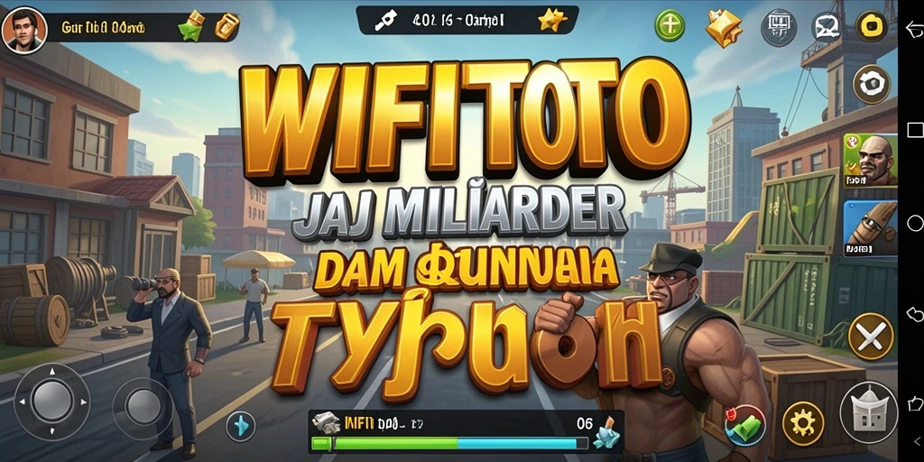Tampilan gameplay menarik dari WIFITOTO di dunia Tycoon.
